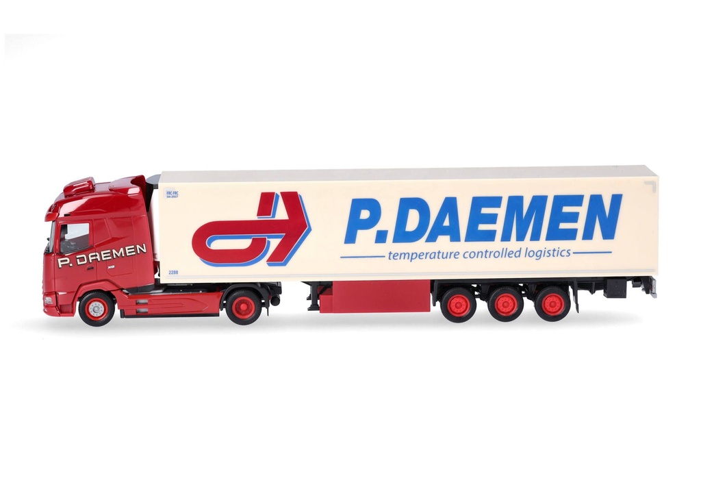 DAF XG met koeloplegger P. Daemen 1:87