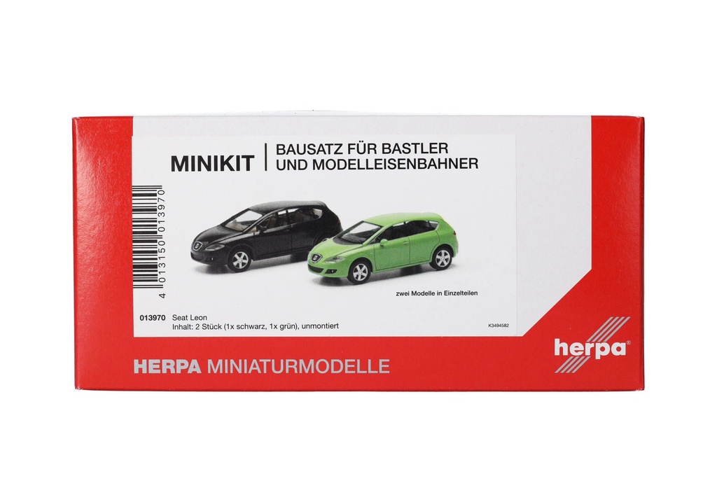 Minikit Seat Leon 2 stuks 1:87