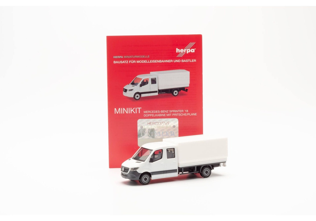 Minikit MB Sprinter gesloten bak 1:87