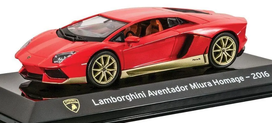 Lamborghini Aventador Miura Homage 2016 1:43