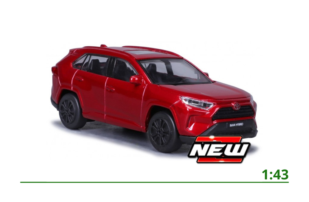 Toyota RAV 4 rood 1:43