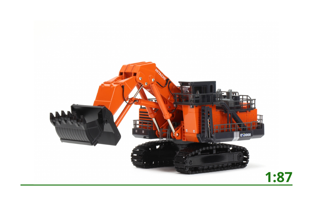 Hitachi EX8000 graafmachine 1:87