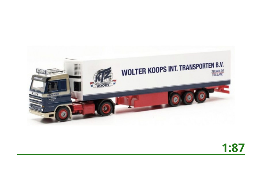 ​Scania 143 with trailer 'Wolter Koops' 1:87​