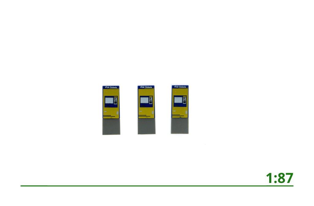 Ticket machine NS (3x) 1:87