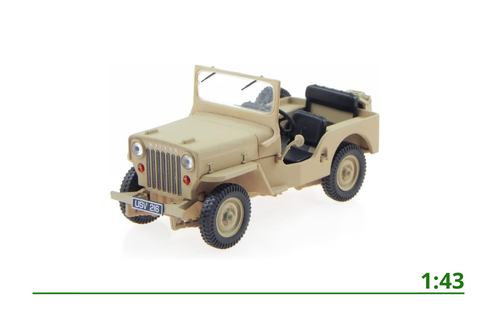 Jeep Willys CJ-3B 1953 1:43