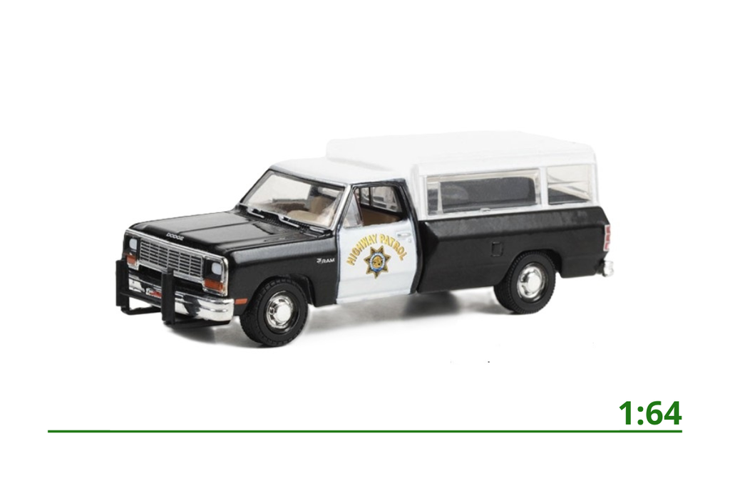 Dodge RAM D-100 Police 1:64