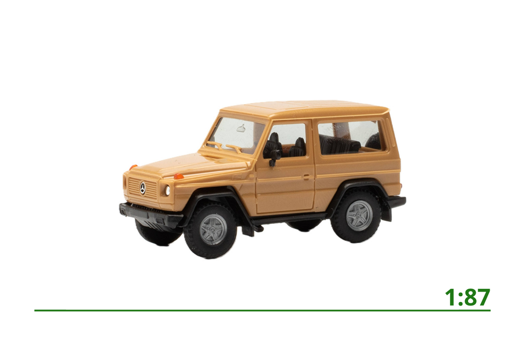 Minikit MB G-class brown 1:87