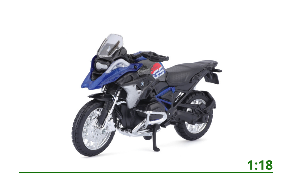 BMW R 1200 GS 2017 blue/grey 1:18