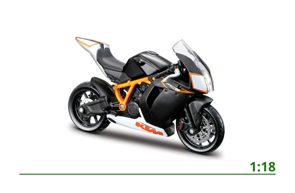 KTM 1190 RC8 R black 1:18