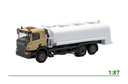 Scania P 6x2 tanker white 1:87