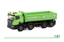 Scania P 8x2 kiepwagen groen 1:87