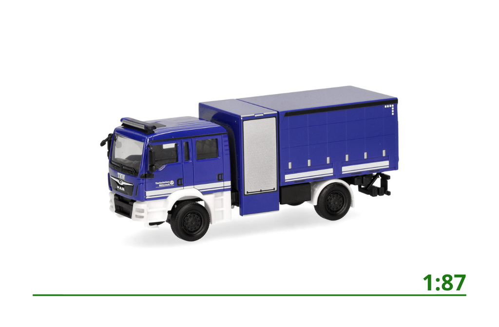 MAN TGM redding THW 1:87