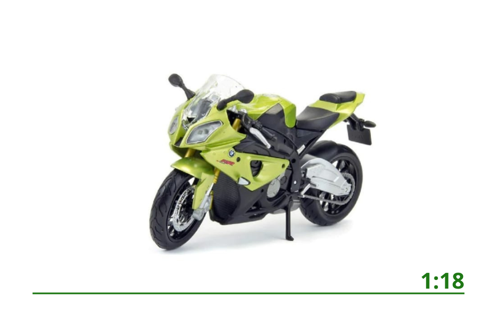 BMW S1000RR green 1:18