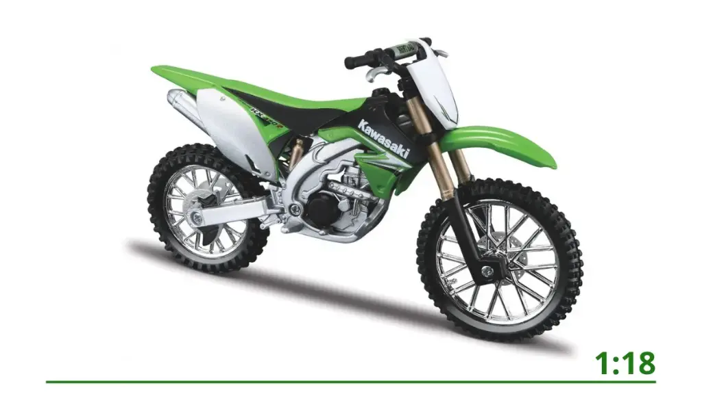 Kawasaki KX 450F green 1:18