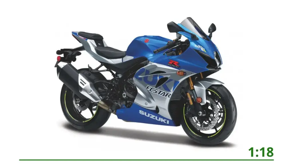 Suzuki GSX-R1000 R blau 1:18