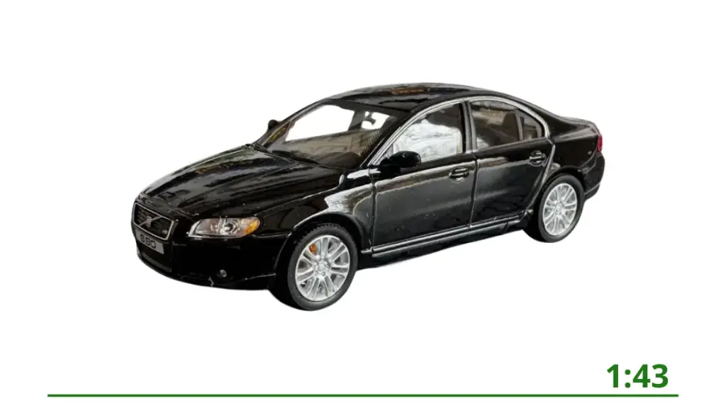 Volvo S80 2006 zwart 1:18