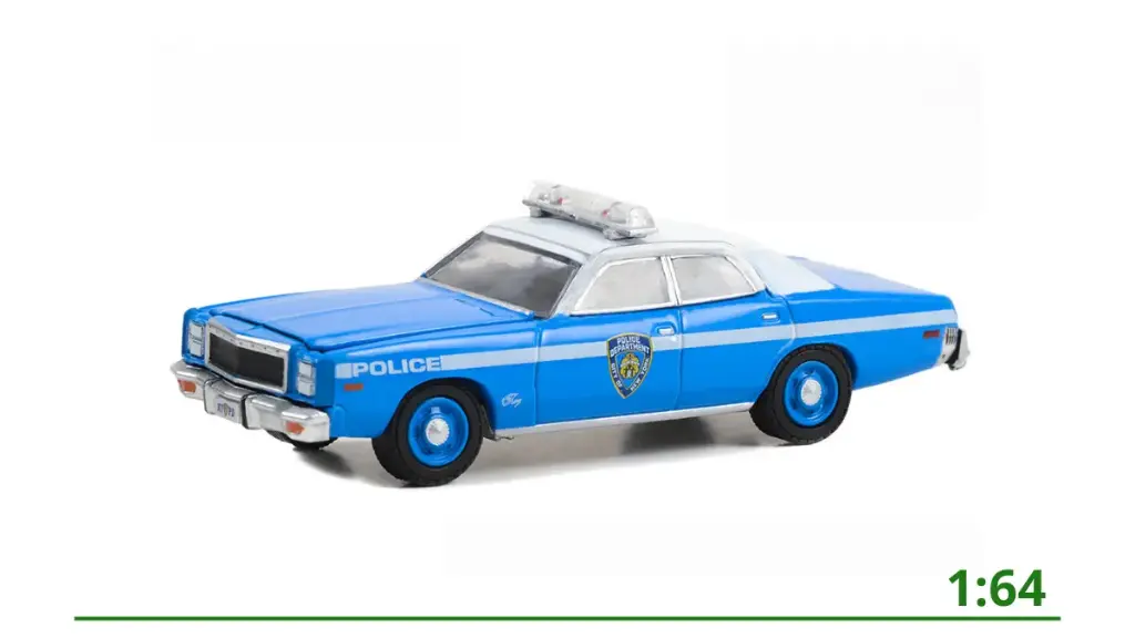 Plymouth Fury NYPD 1:64