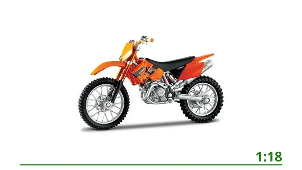 KTM 525SX orange 1:18