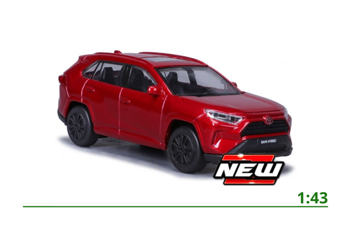 [18-30466B] Toyota RAV 4 rood 1:43