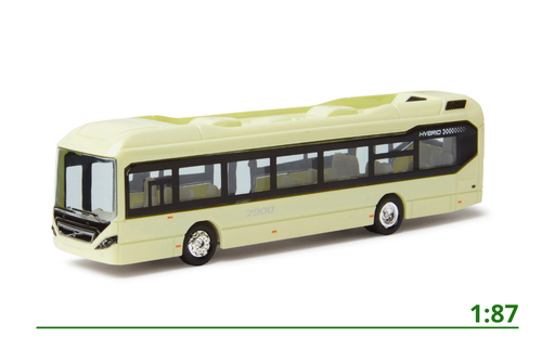 [300079] Volvo 7900 Hybrid citybus yellow 1:87