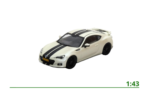 [10024] Subaru BRZ 2014 white/black 1:43