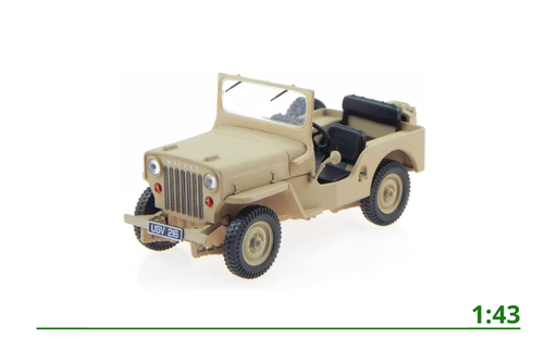 [43039] Jeep Willys CJ-3B 1953 1:43