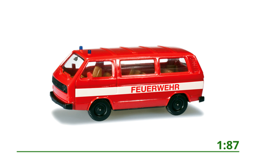 [012591] Minikit VW Transporter Feuerwher 1:87