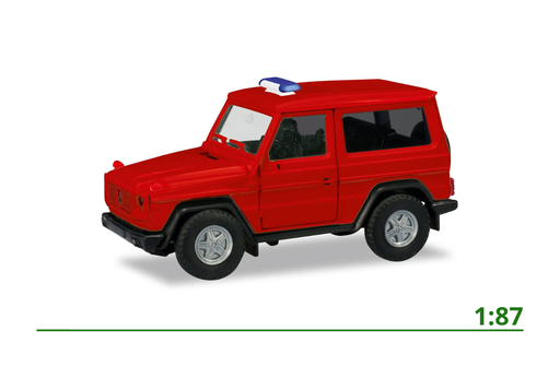 [013086] Minikit MB G-class fire department 1:87