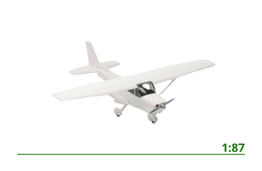 [013789-002] Minikit Cessna 172 airplane 1:87