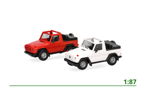 [012744] Minikit Puch G-class 1989 (2x) 1:87