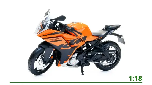 [39300-22914] KTM RC390 orange 1:18